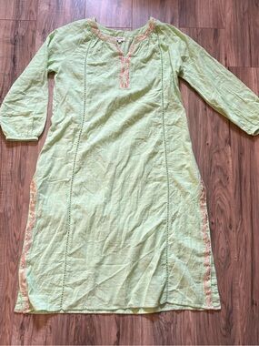 World Market Embroidered Tunic Dress